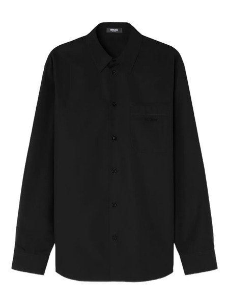  Versace Chemise à Imprimé Graphique - Noir 