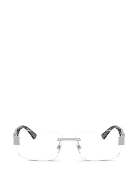  Versace Eyewear Lunettes De Vue à Monture Rectangulaire - Argent 