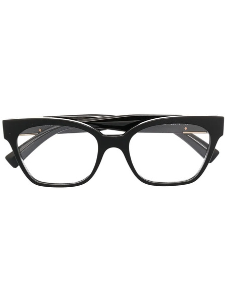  Versace Eyewear Lunettes De Vue Medusa à Monture Carrée - Noir 