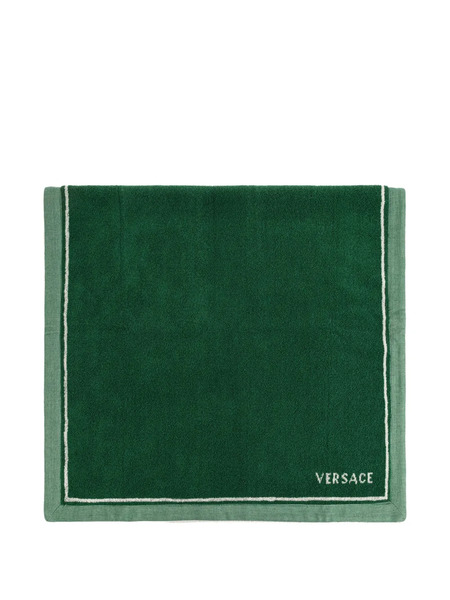  Versace Home Serviette De Bain à Motif Medusa - Vert 