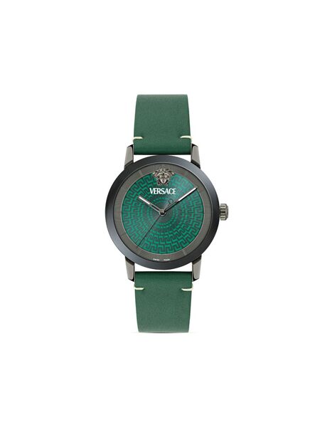  Versace Montre V-helix 40 Mm - Vert 