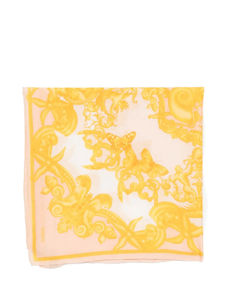  Versace Pre-owned Foulard Trésor De La Mer (années 2005) - Jaune 