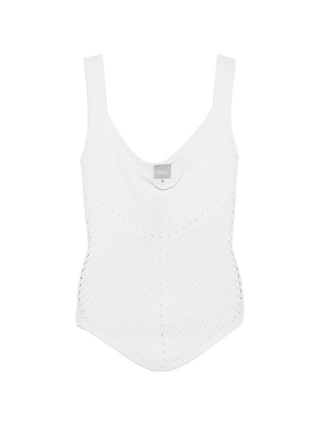  Versace Pre-owned Haut En Maille Pointelle (années 2000) - Marron 
