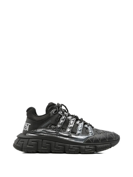  Versace Pre-owned Trigreca Low-top Sneakers - Noir 