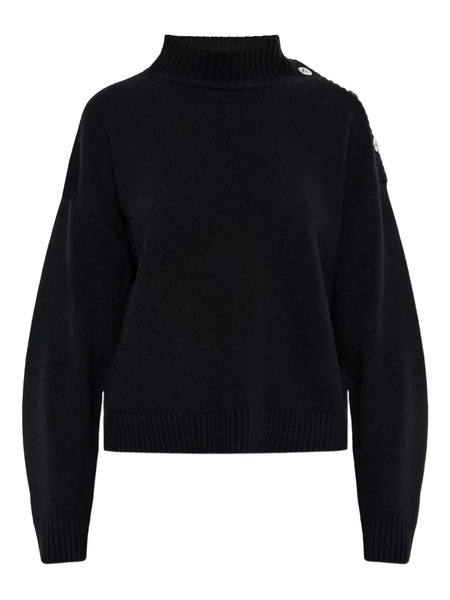  Versace Pull à Boutons Medusa - Noir 