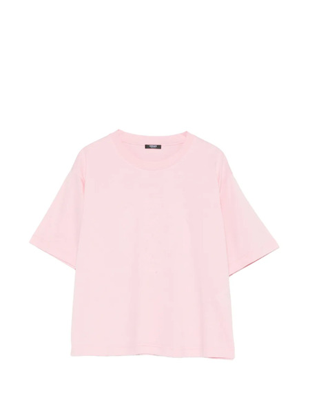  Versace T-shirt à Logo Imprimé - Rose 