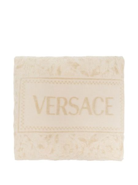  Versace Tapis De Bain à Logo En Jacquard - Tons Neutres 
