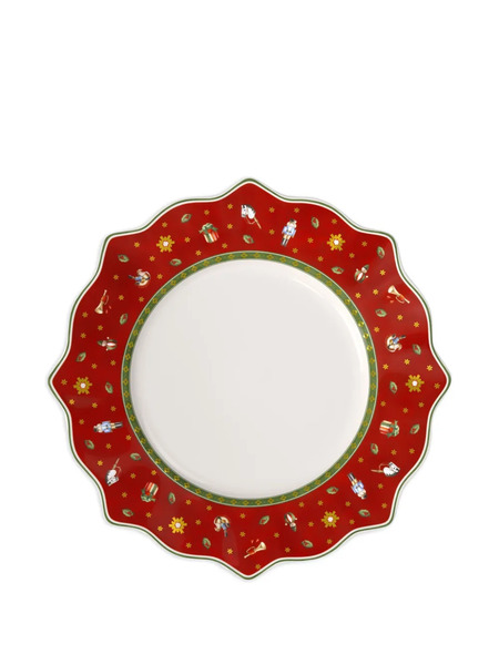  Villeroy & Boch Assiette Delight à Bords Festonnés (26 Cm) - Rouge 