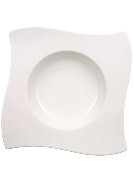  Villeroy & Boch Lot De 6 Assiettes Newwave En Porcelaine - Blanc 