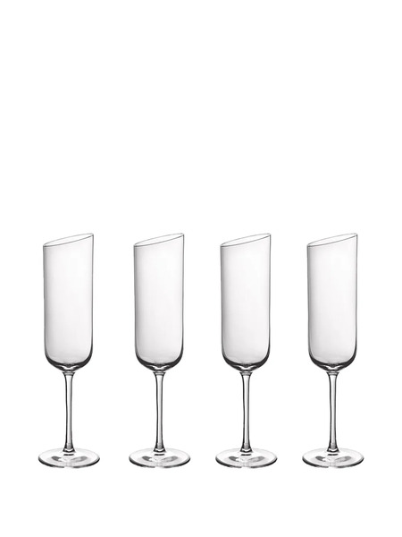  Villeroy & Boch Lot De Quatre Flûtes à Champagne New Moon - Blanc 