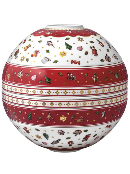  Villeroy & Boch Lot De Sept Assiettes Et Bols En Porcelaine - Rouge 