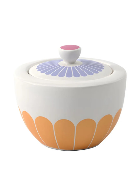  Villeroy & Boch Pot à Confiture Fleur à Fleurs - Blanc 