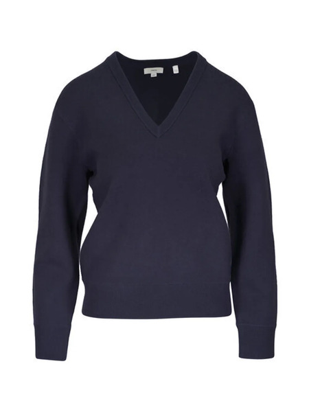  Vince Pull à Col V - Bleu 