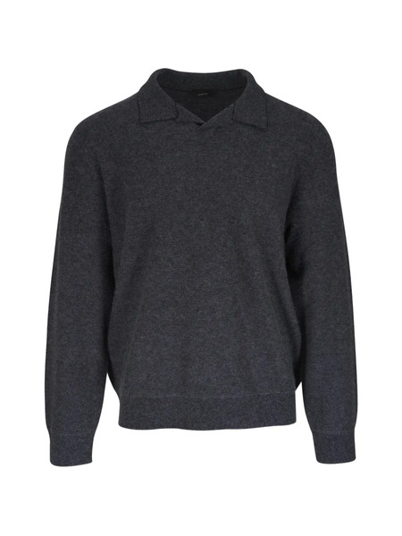  Vince Pull à Col V - Gris 