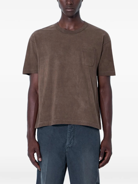  Visvim Patch-pocket T-shirt - Marron 