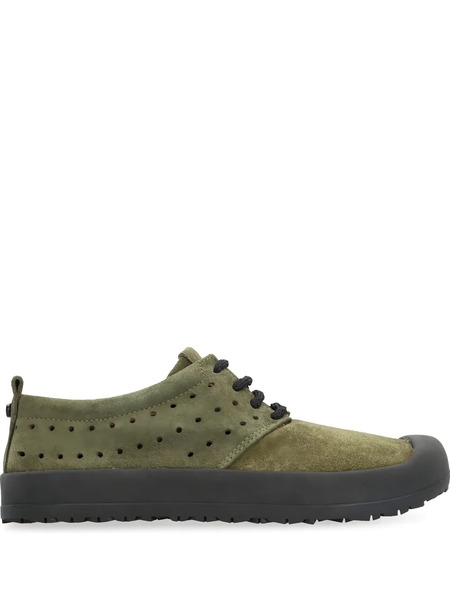  Volta Baskets En Daim - Vert 
