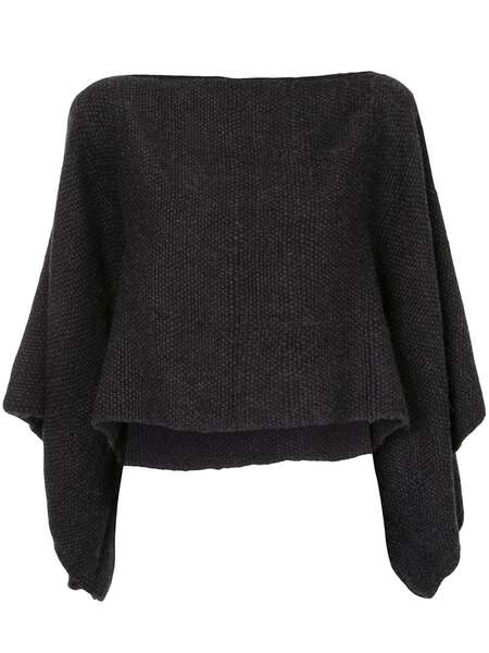  Voz Pull Crop Lineas - Noir 