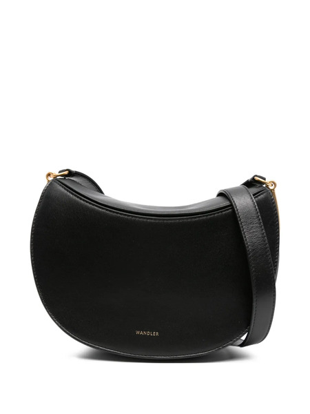  Wandler Pochette En Cuir à Design Demi-lune Kate - Noir 