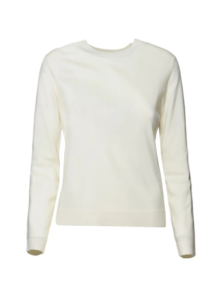  Weekend Max Mara Pull à Col V - Tons Neutres 