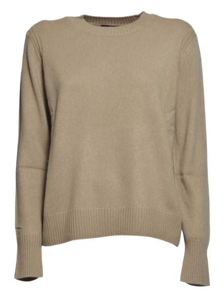  Weekend Max Mara Pull Côtelé - Marron 