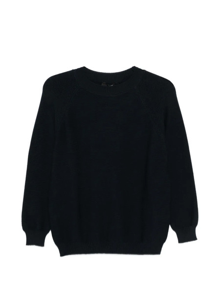  Weekend Max Mara Pull Wkdaere Ttexturé - Bleu 