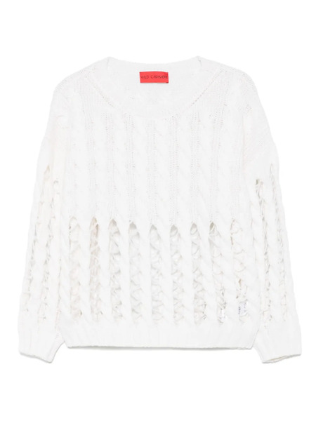  Wild Cashmere Pull Lena - Blanc 