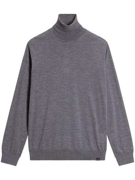  Woolrich Pull à Col Rond - Gris 