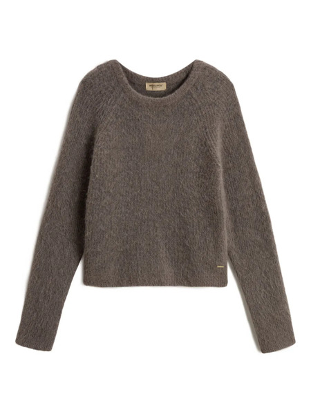  Woolrich Pull à Col Rond - Marron 