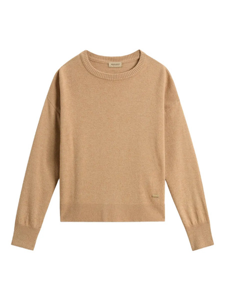  Woolrich Pull à Col Rond - Tons Neutres 