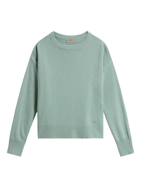  Woolrich Pull à Col Rond - Vert 