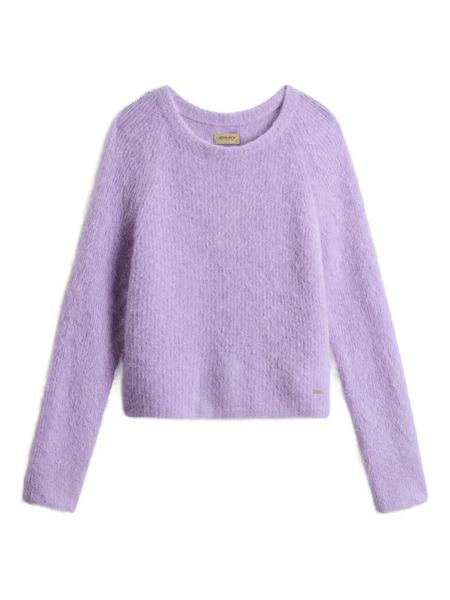  Woolrich Pull En Laine Mélangée - Violet 