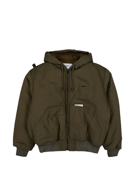  Wtaps Veste En Coton à Capuche D00m - Marron 