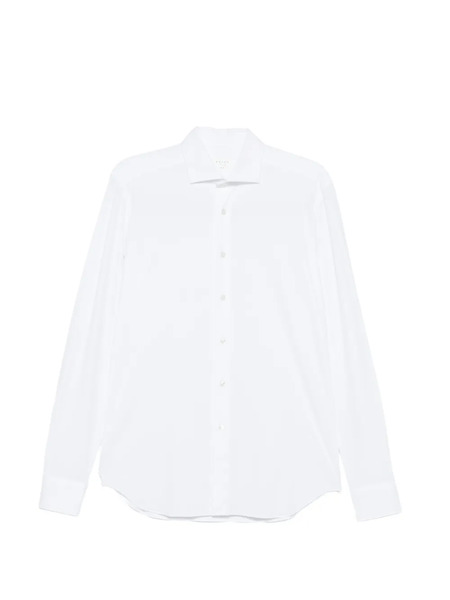  Xacus Chemise à Boutonnière Sur Le Devant - Blanc 