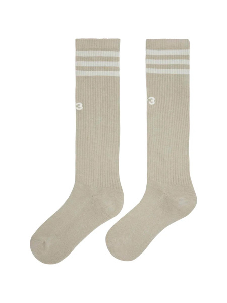  Y-3 Chaussettes 3-stripes - Tons Neutres 