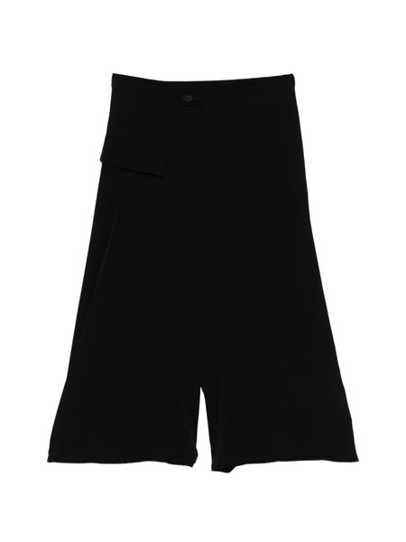  Yohji Yamamoto Jupe à Volants Superposés - Noir 
