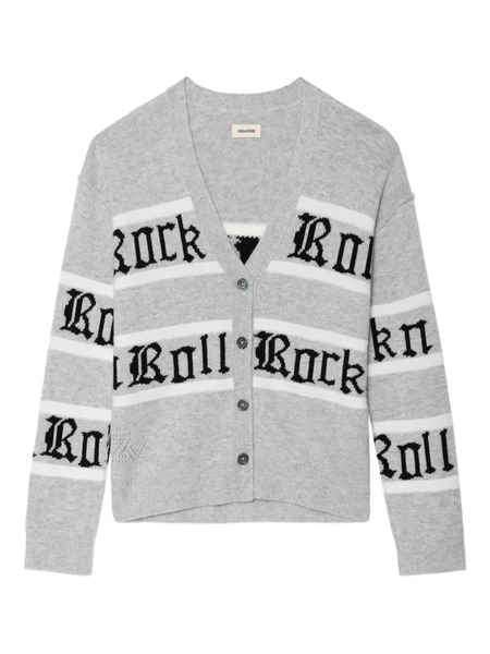  Zadig&voltaire Cardigan à Rayures - Gris 