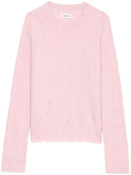  Zadig&voltaire Pull Jonasson - Rose 