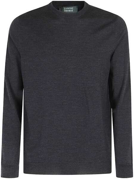  Zanone Pull En Laine - Gris 