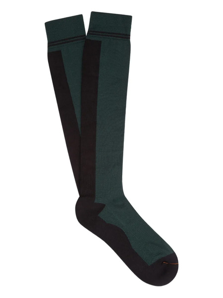  Zegna Chaussettes Techmerino™ - Vert 