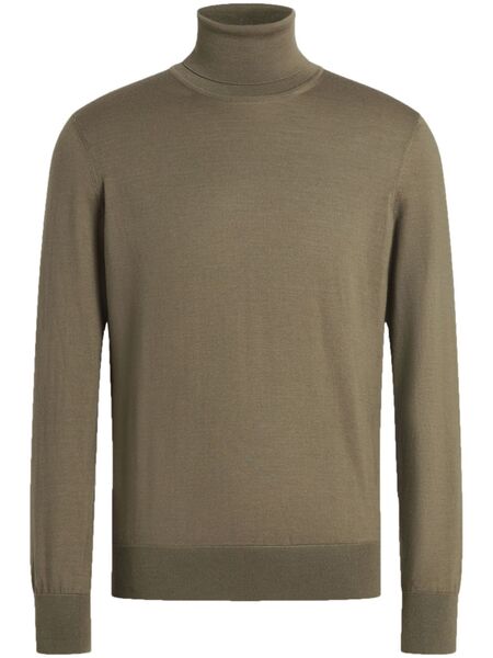  Zegna Pull Cashseta - Vert 