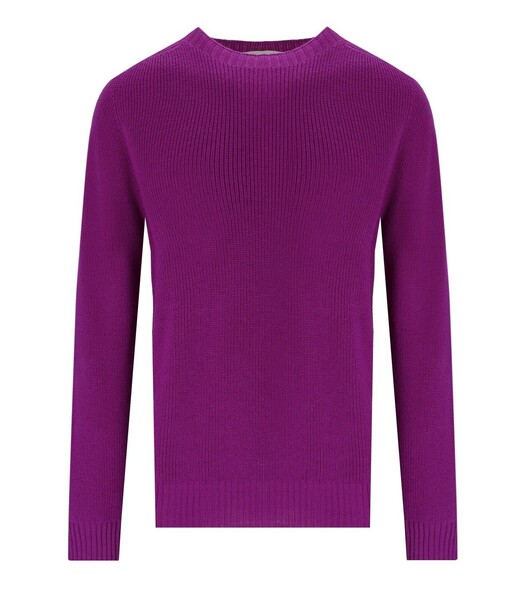  Amaránto Pull à Col Rond Violet Amaránto 