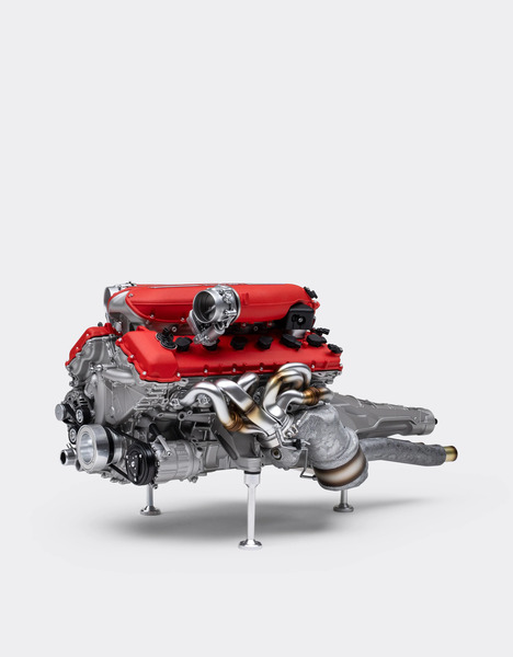  Ferrari Modèle Réduit Du Moteur Et De La Boîte De Vitesses Ferrari 12 Cylindres à Léchelle 1:4 -  Moteurs Silver Os 