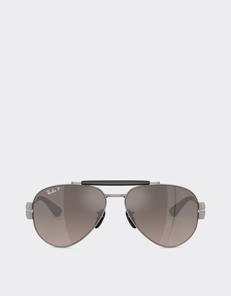  Ferrari Ray-ban For Scuderia Ferrari Rb3762m En Bronze Avec Des Verres Polarisants Gris. -  Lunettes De Soleil Ingrid Os 