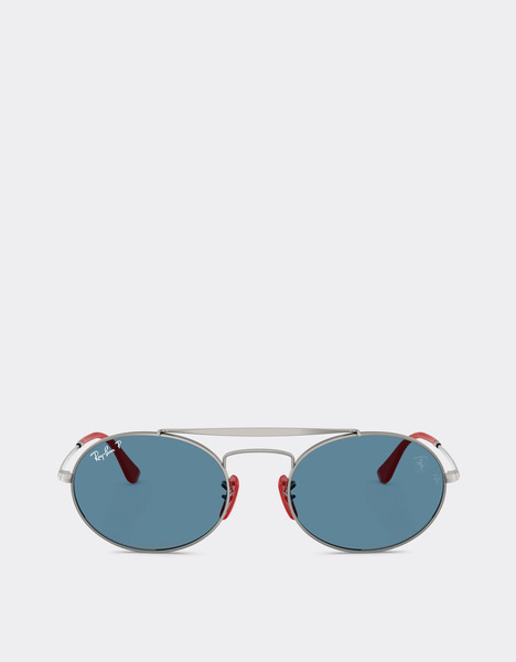  Ferrari Ray-ban For Scuderia Ferrari Rb3775m En Bronze Et Rouge Avec Verres Polarisants Bleus -  Lunettes De Soleil Gris Canon De Fusil Os 