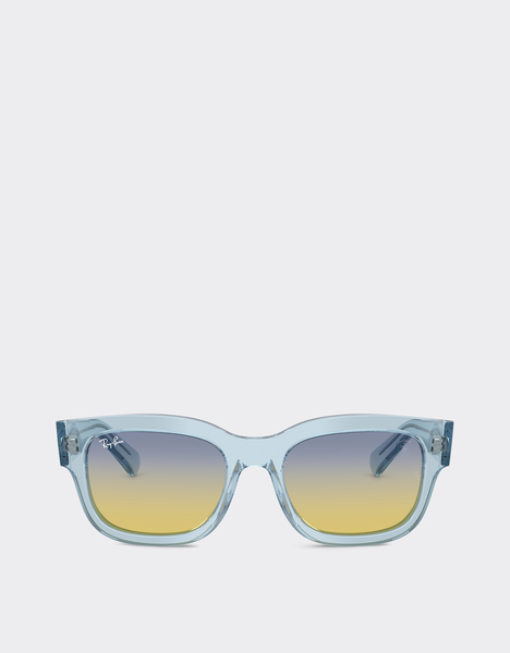  Ferrari Ray-ban Pour Scuderia Ferrari Rb2228m En Acétate Bleu Clair Transparent Avec Verres Dégradés Jaune/bleu Clair édition Spéciale -  Lunettes De Soleil Azzurro Os 