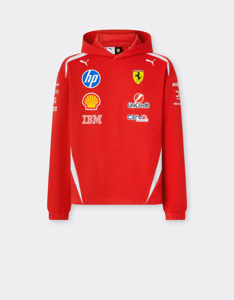  Ferrari Sweat-shirt Replica Drivers Authentic 2026 Puma Pour Scuderia Ferrari Hp - Male Mailles Rouge M 