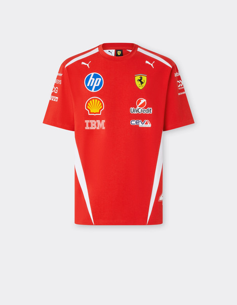  Ferrari T-shirt Hamilton Replica Drivers Authentic 2026 Puma Pour Scuderia Ferrari Hp -  T-shirts Rouge Xs 