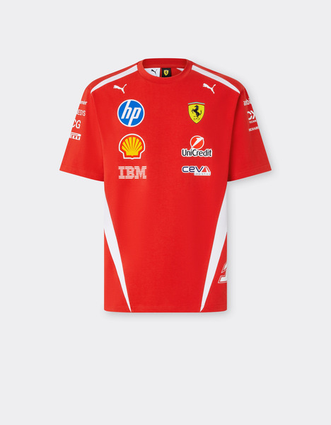  Ferrari T-shirt Leclerc Replica Drivers Authentic 2026 Puma Pour Scuderia Ferrari Hp -  T-shirts Rouge Xl 