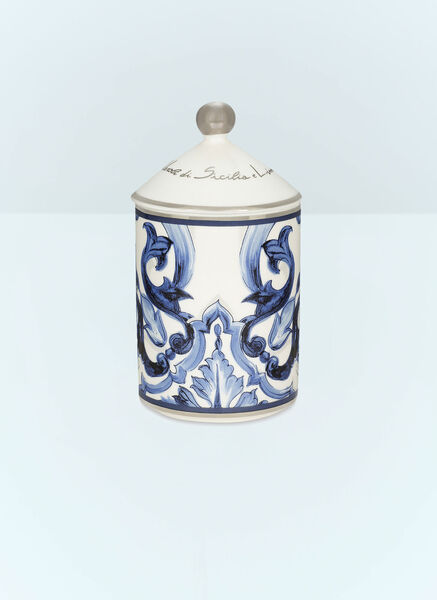  Dolce & Gabbana Casa Dolce & Gabbana Casa Blu Mediterraneo Scented Candle -  Bougies Et Parfums D'intérieur Blue One Size 