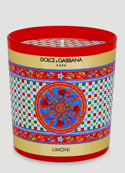  Dolce & Gabbana Casa Dolce & Gabbana Casa Scented Candle - Lemon -  Bougies Et Parfums D'intérieur Multicoloured One Size 